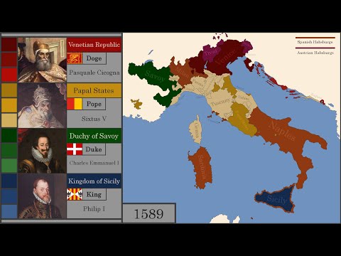 Map: The History of Italy After the Fall of the Roman Empire - The ...