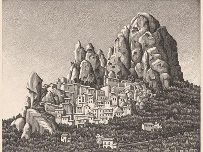 Escher Pentedattilo Calabria