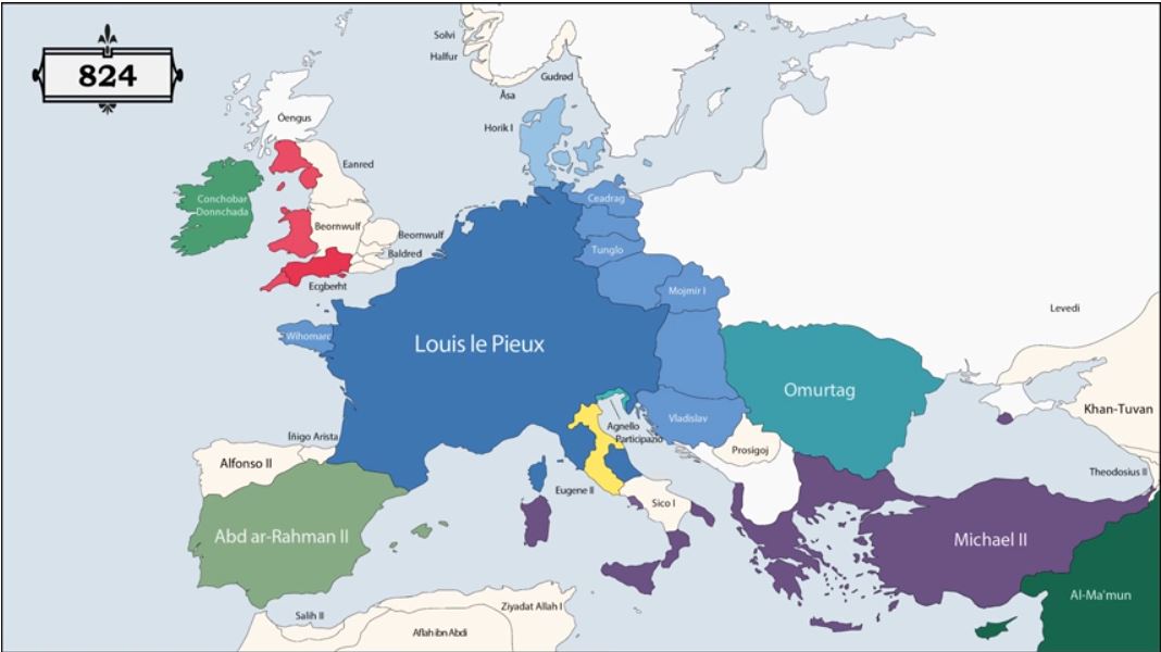 Map of the Day: Every Ruler in Europe Since 400 BC - The Sounding Line