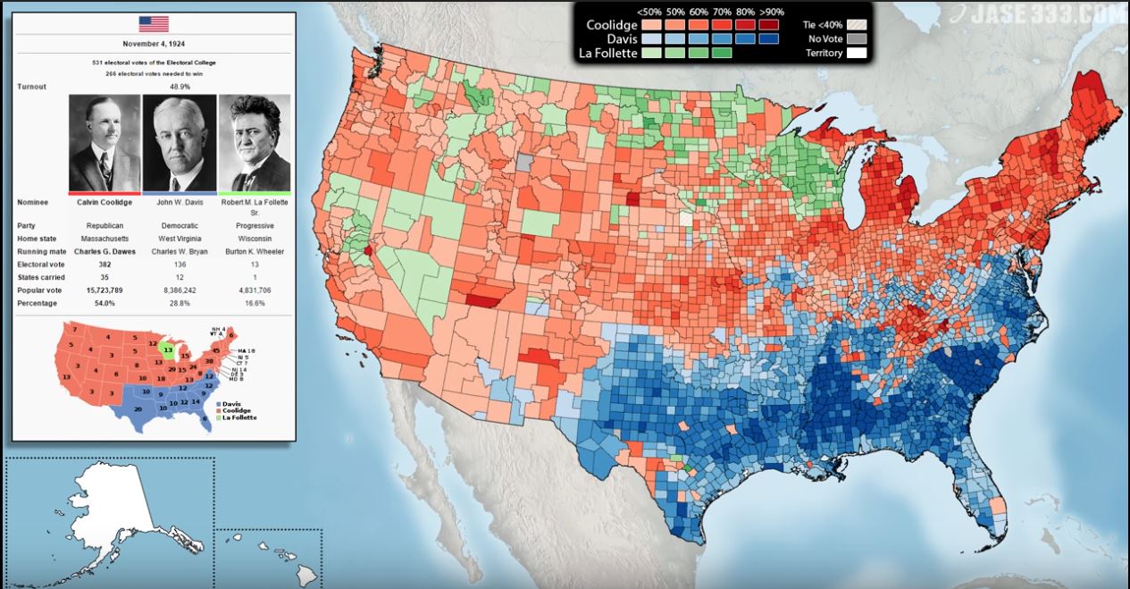 Election Map History