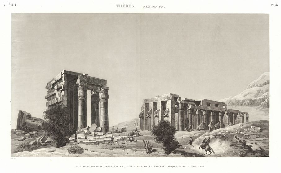 Thebes, Egypt - 1821 - The Sounding Line