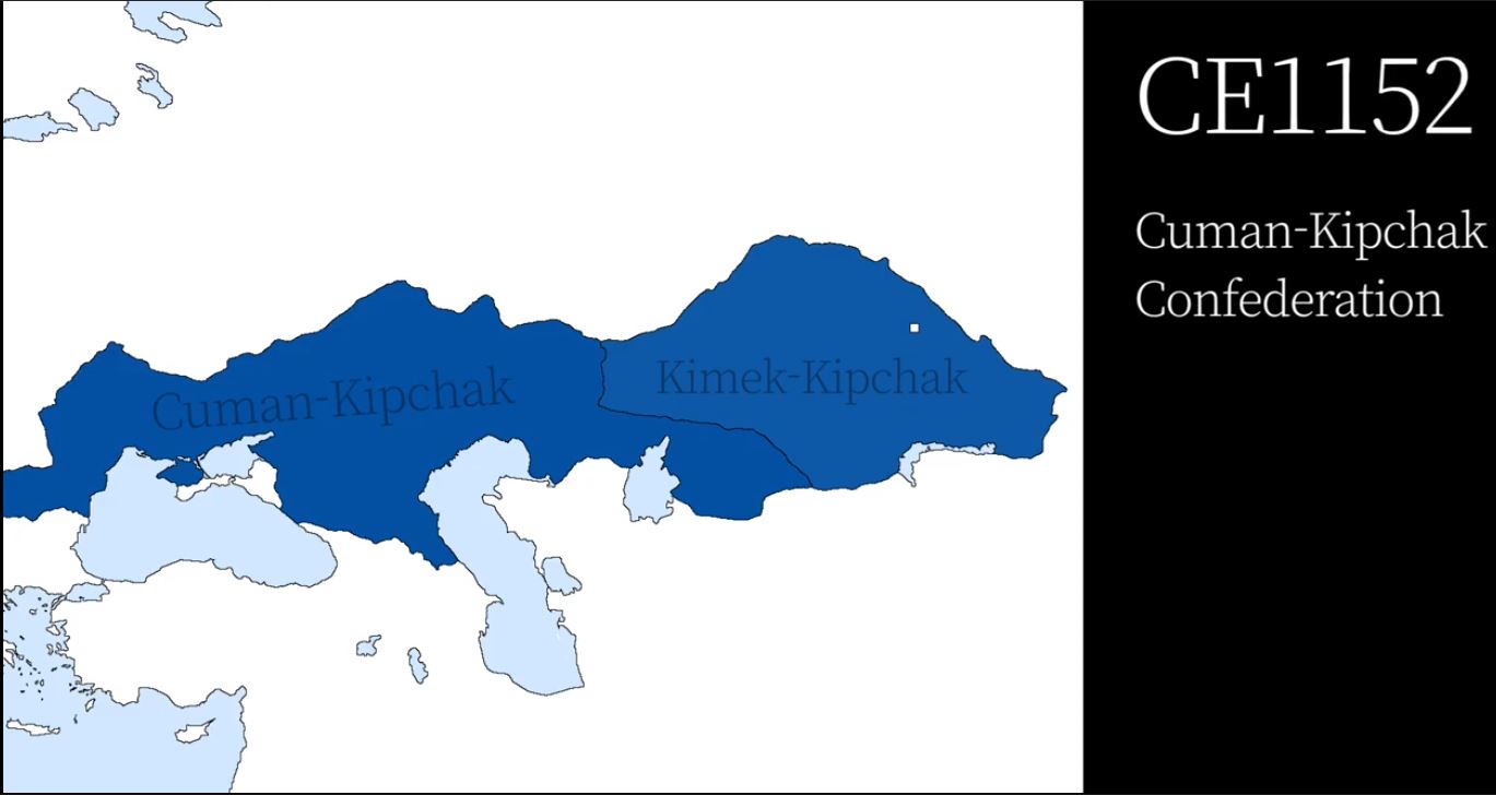 Map The History Of Cumania The Sounding Line   Cuman Empire 